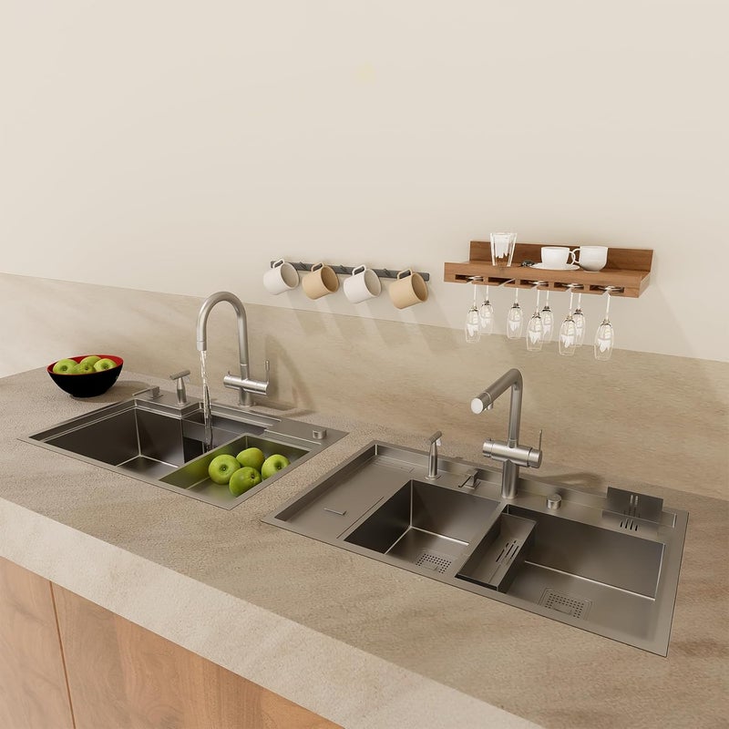 Bumoo Beige Concrete Wallpaper Peel and Stick 32″ x 157″ Matte Contact Paper Cream Texture Waterproof Vinyl Limewash Self-Adhesive Modern Removable for Remodel Countertops Kitchen Bedroom Living Room - Image 5